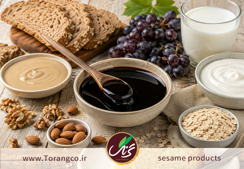 شیره انگور را با چه مواد غذایی بخوریم؟