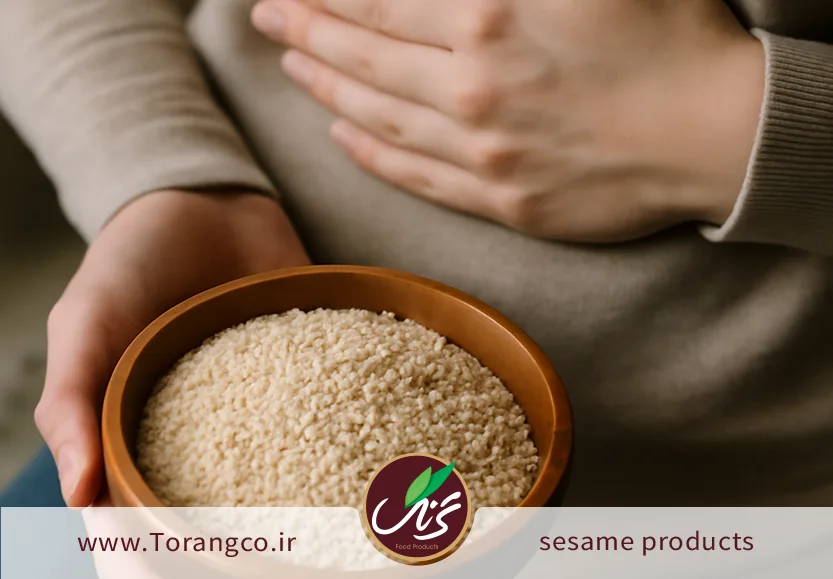 فواید کنجد برای معده 