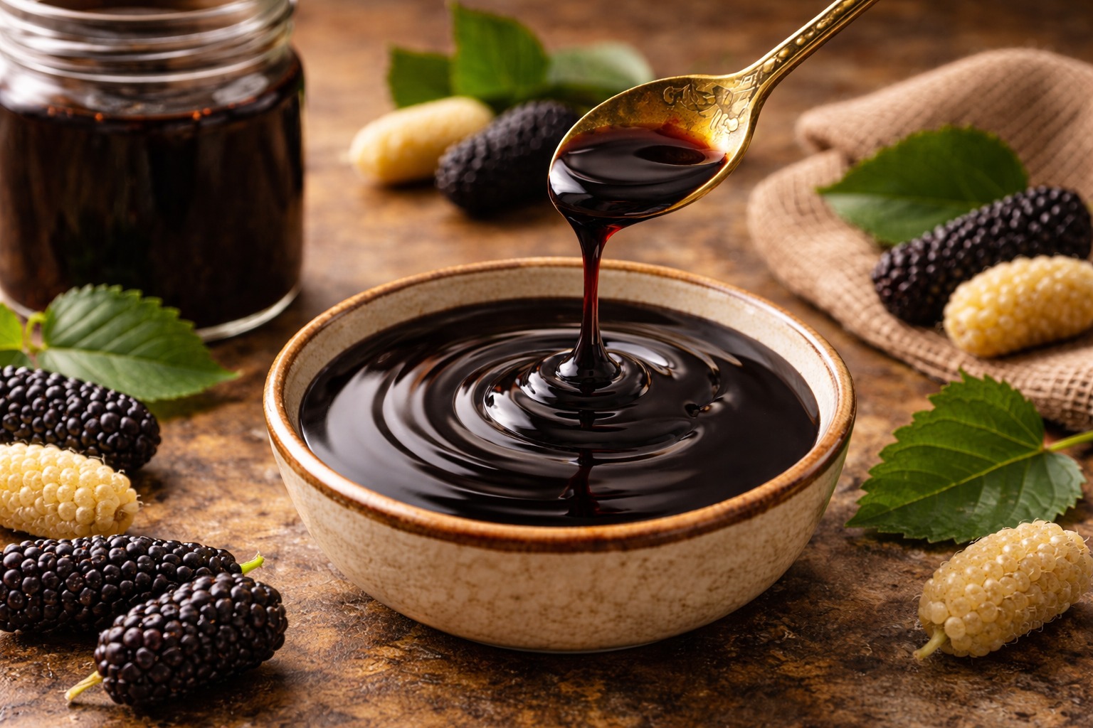 بهترین زمان مصرف شیره توت